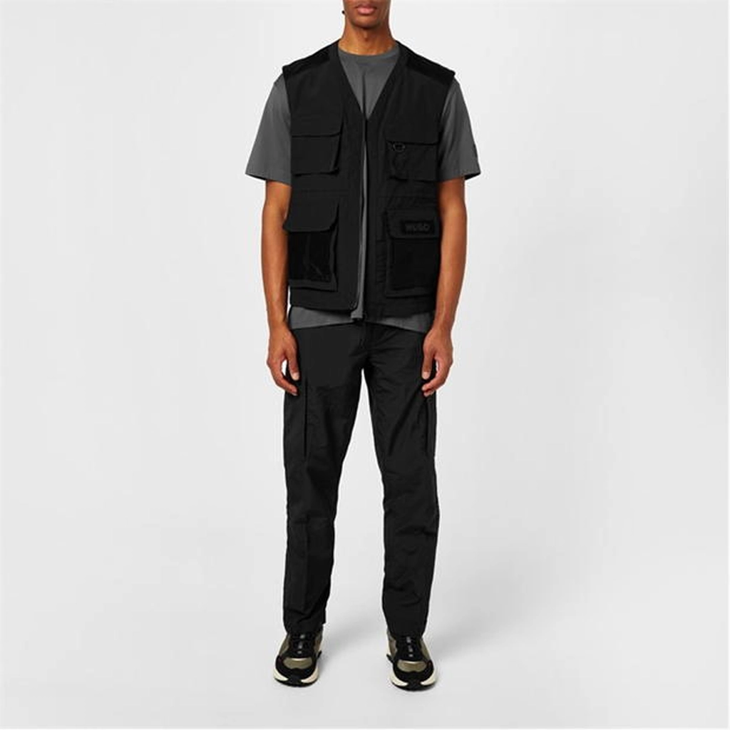 Hugo Utility Gilet - Black
